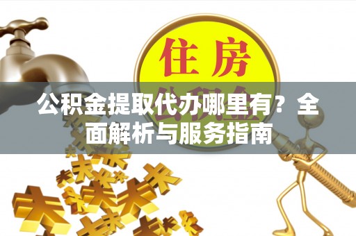 雨湖公积金提取代办哪里有？全面解析与服务指南