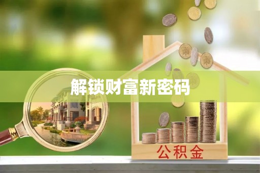 雨湖解锁财富新密码