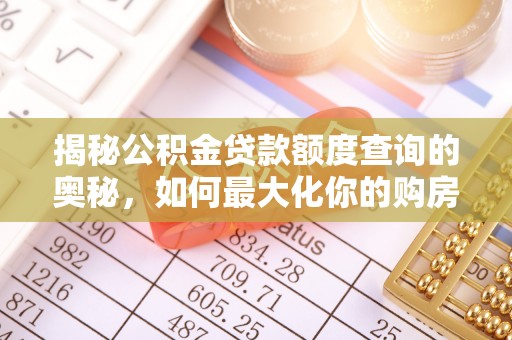 雨湖揭秘公积金贷款额度查询的奥秘，如何最大化你的购房资金