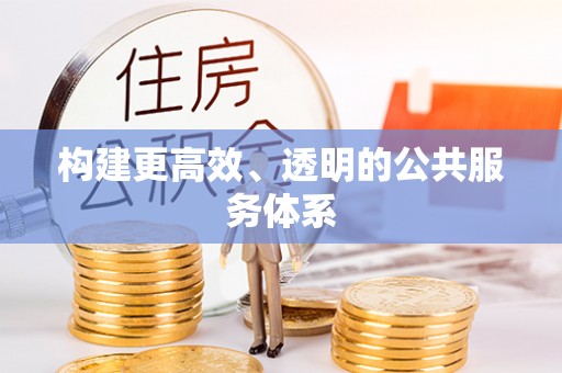 雨湖构建更高效、透明的公共服务体系