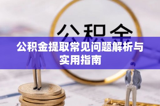 雨湖公积金提取常见问题解析与实用指南