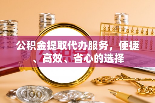 雨湖公积金提取代办服务，便捷、高效、省心的选择
