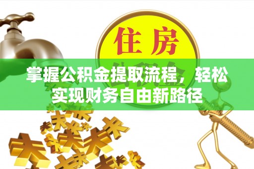 雨湖掌握公积金提取流程，轻松实现财务自由新路径
