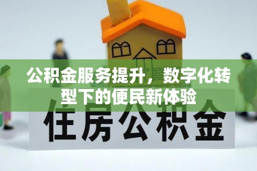 雨湖公积金服务提升，数字化转型下的便民新体验